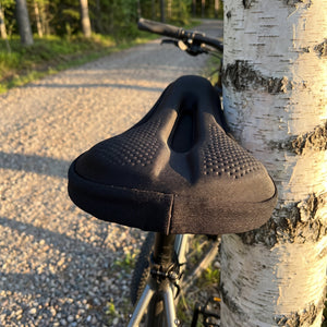 Ergonomiskt Sadelskydd med Silikon och Minnesskum