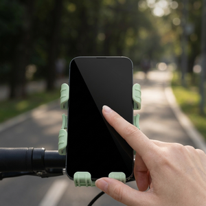 Mobilhållare för Cykel – Stötdämpande med 360° Rotation