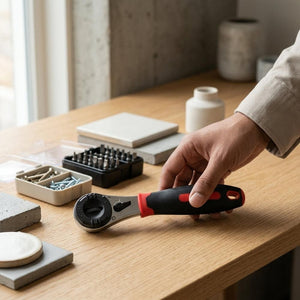 Justerbar Skiftnyckel med Ratchetfunktion – 6–22 mm